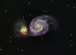 m51 whirpool galaxy - galassia girasole