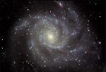 m101 spiral galaxy - galassia a spirale